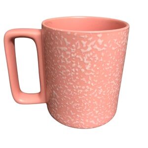 Starbucks Pink & White Speckle Coffee Tea Cup Mug‎ 12oz - Valentine’s Day 2019